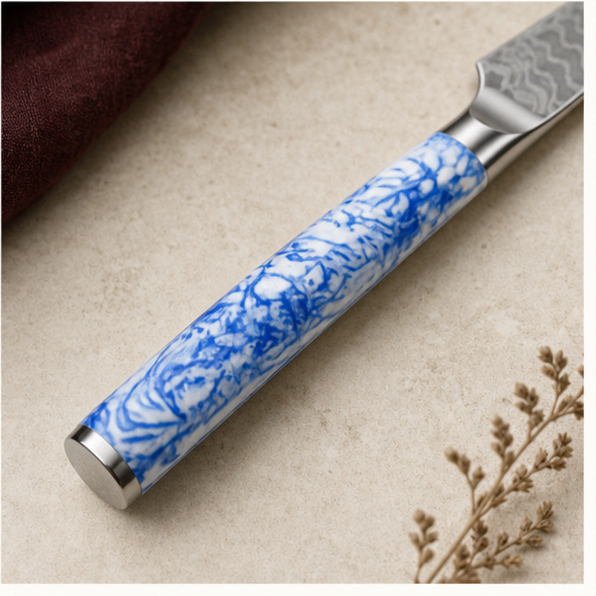 Couteau utilitaire 13 cm — Porcelaine Bleue