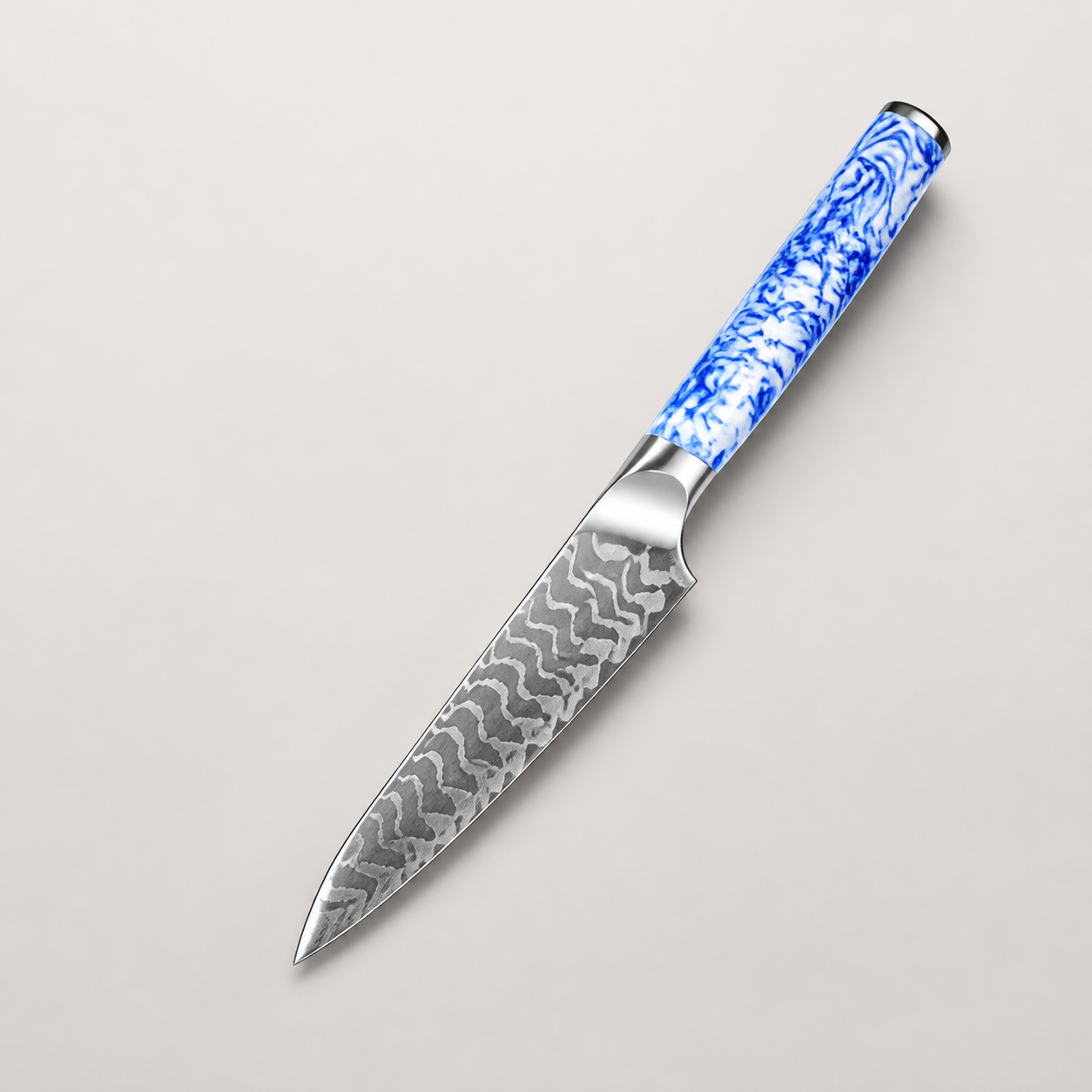 Couteau utilitaire Haganori Porcelaine Bleue, lame de 13 cm