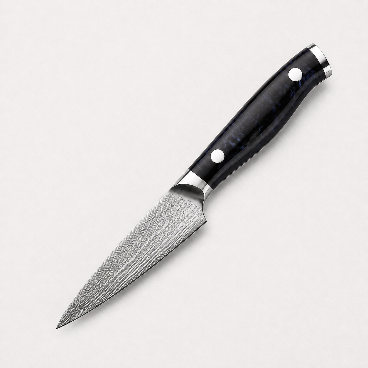Couteau d’office Haganori Kage à manche noir, lame de 9 cm