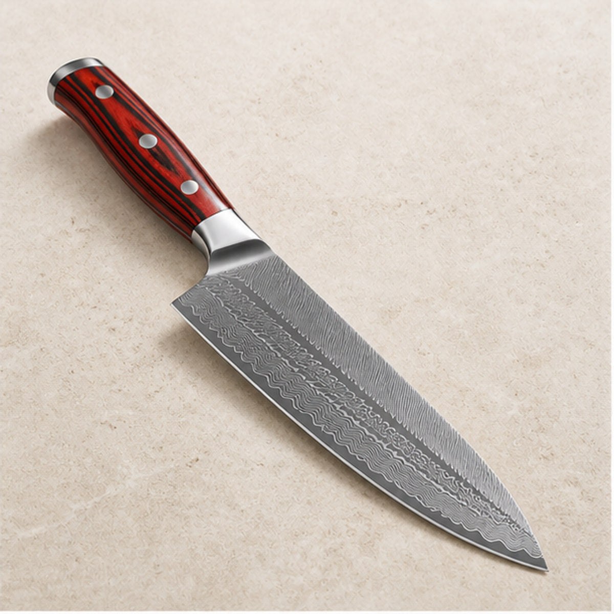 Couteau de chef 20 cm — Grenat