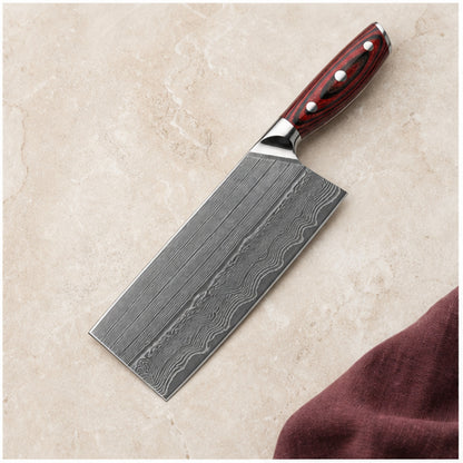 Couperet de cuisine 18 cm — Grenat