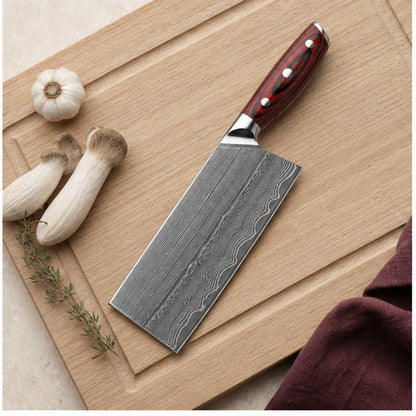 Couperet de cuisine 18 cm — Grenat