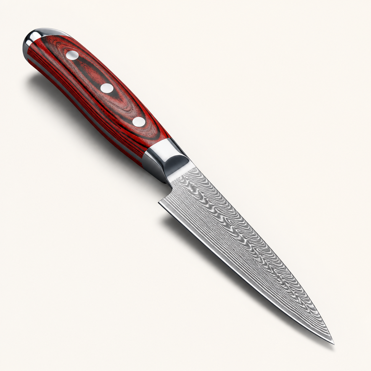 Couteau d’office Haganori Grenat, lame de 7,5 cm