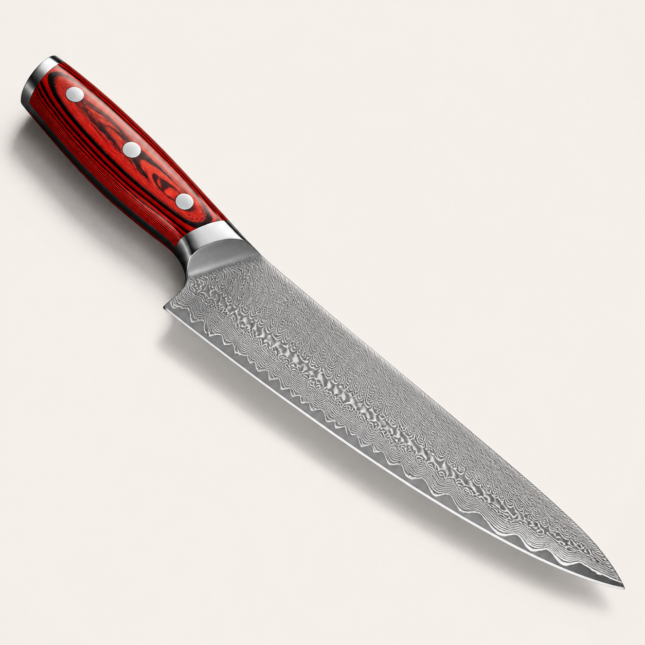 Couteau à trancher Haganori Grenat, lame de 20 cm