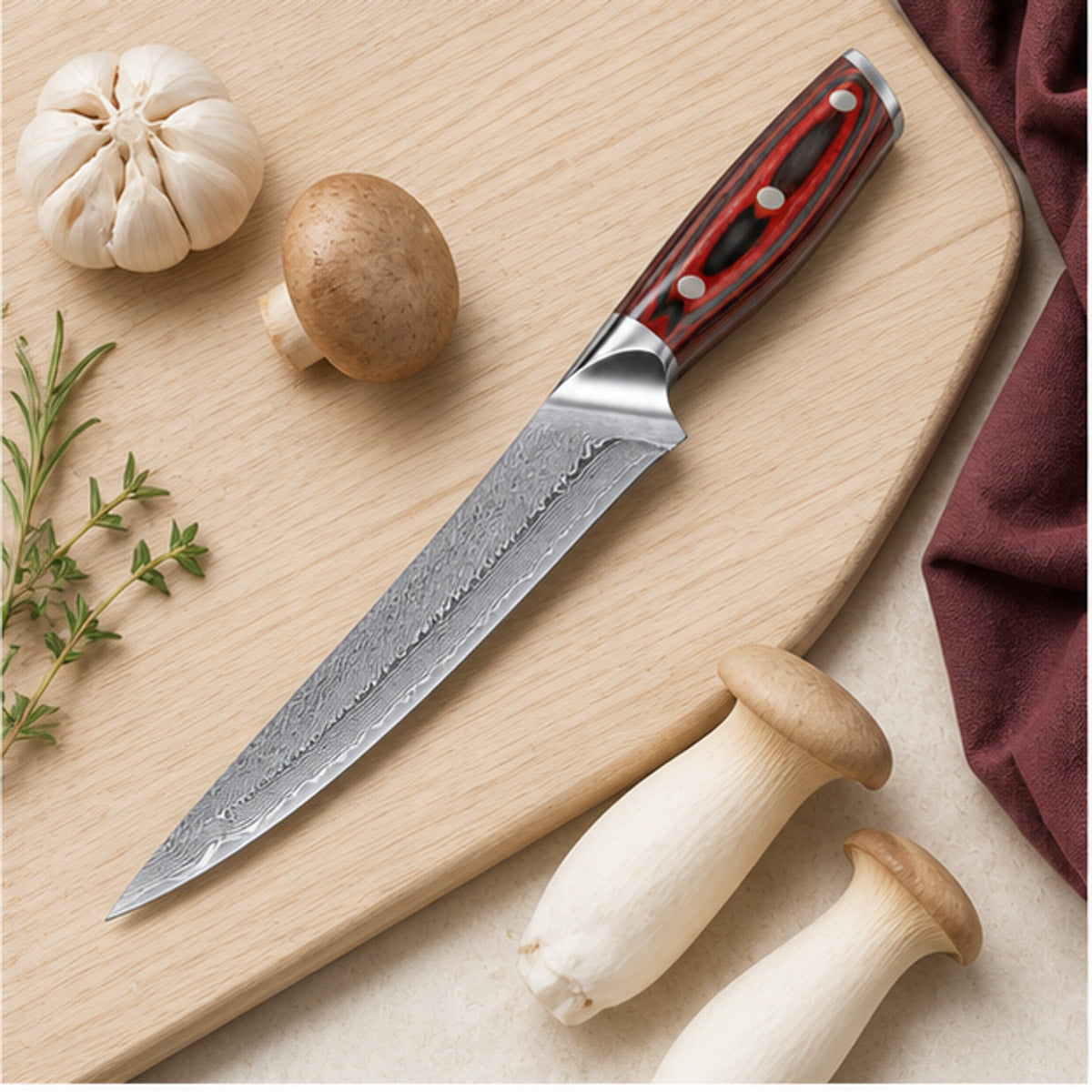 Couteau à désosser 16 cm — Grenat