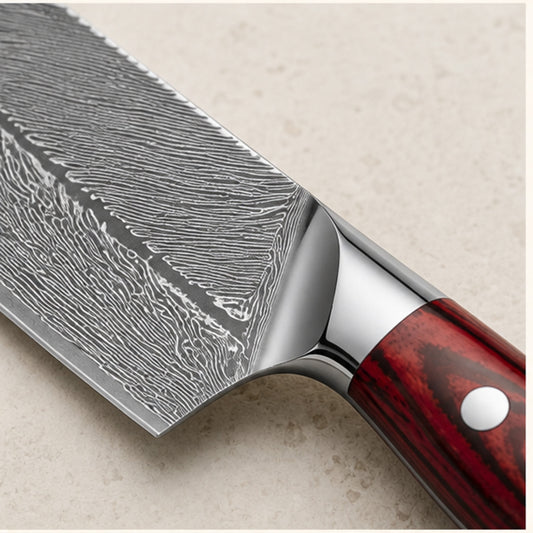 Couteau utilitaire 13 cm — Grenat