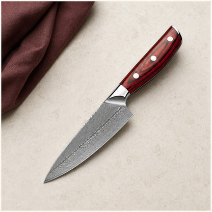 Couteau utilitaire 13 cm — Grenat